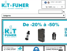 Tablet Screenshot of kitafumer.com